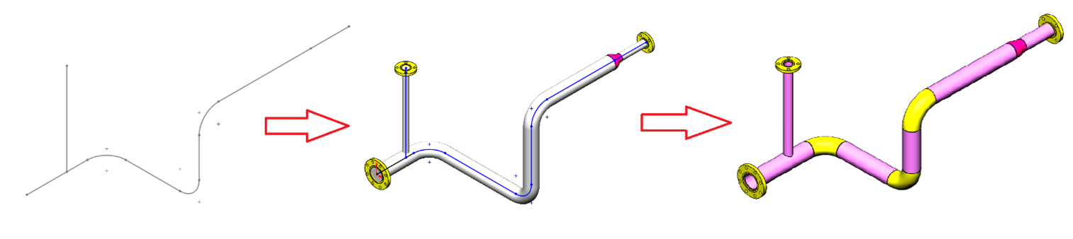 SOLIDWORKS Pipe Route Overview | GoEngineer