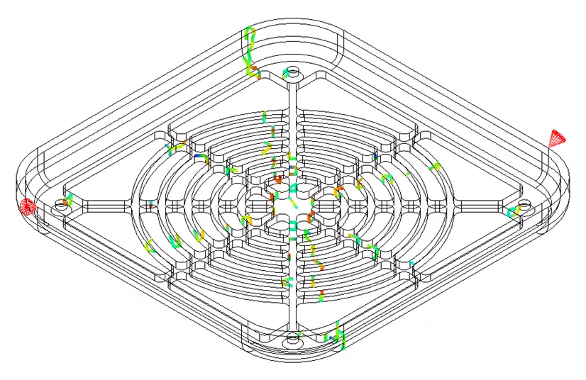 SOLIDWORKS Plastics Simulation Weld Lines