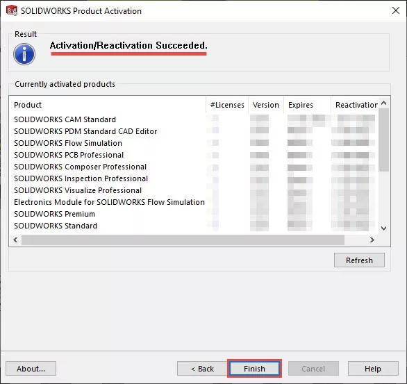 SolidNetWork License Manager Updating License Information