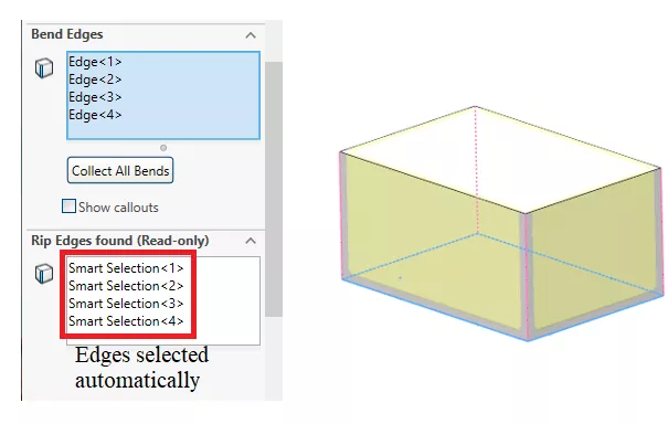 SOLIDWORKS Rip Edges Found Read-Only 
