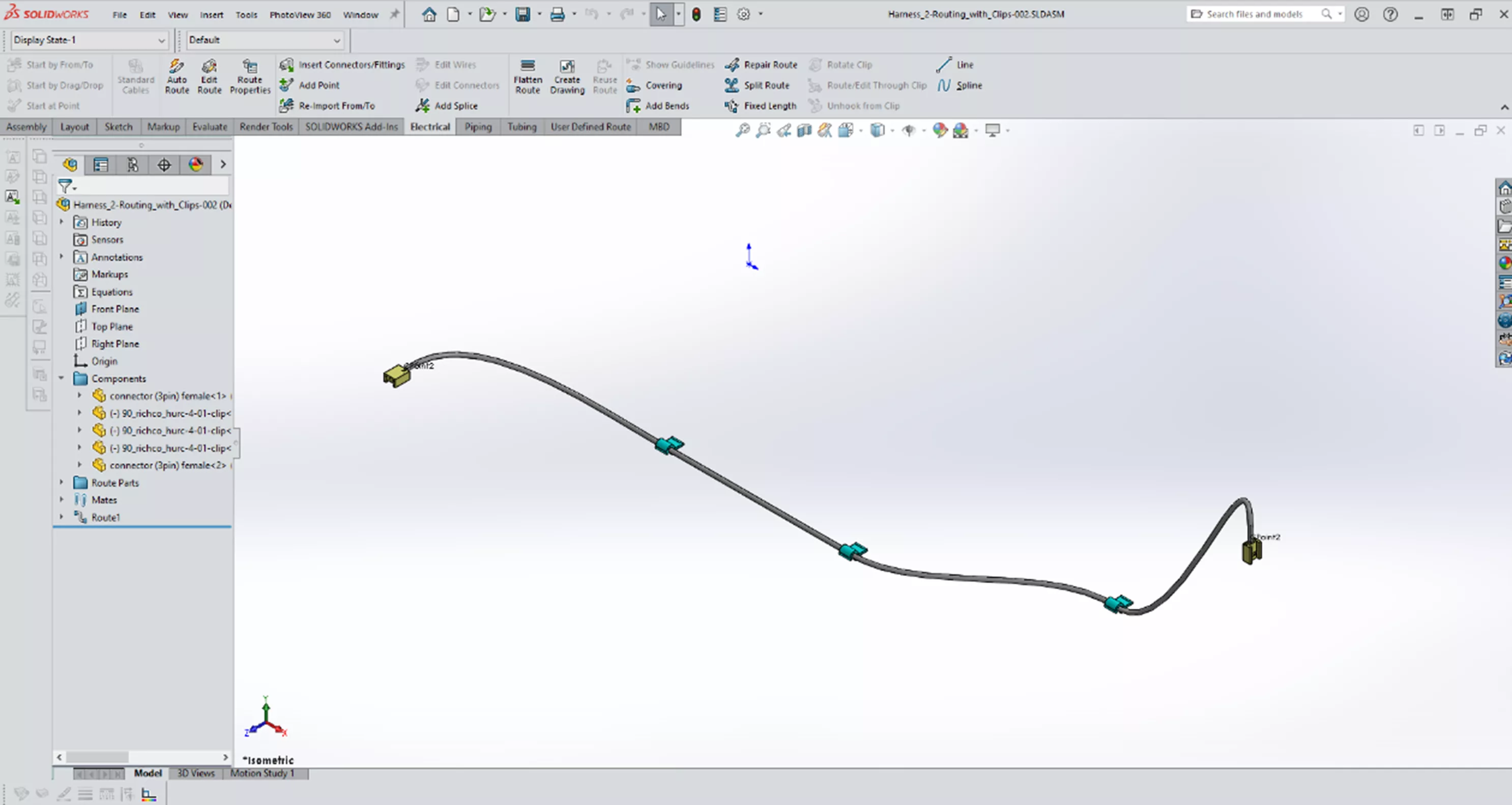 SOLIDWORKS Routing Differences Tutorial 