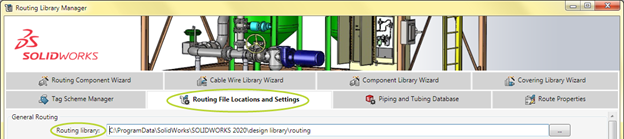 solidworks routing library download