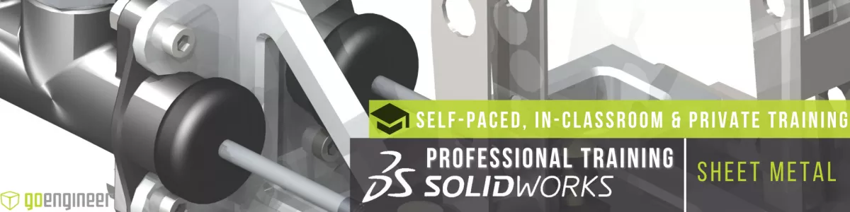 Get SOLIDWORKS Sheet Metal Training from GoEngineer