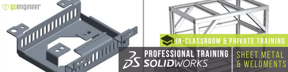SOLIDWORKS Sheet Metal and Weldments Training from GoEngineer