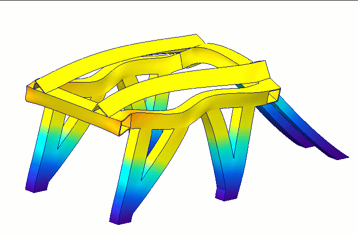 SOLIDWORKS  Simulation Design Study Animation 