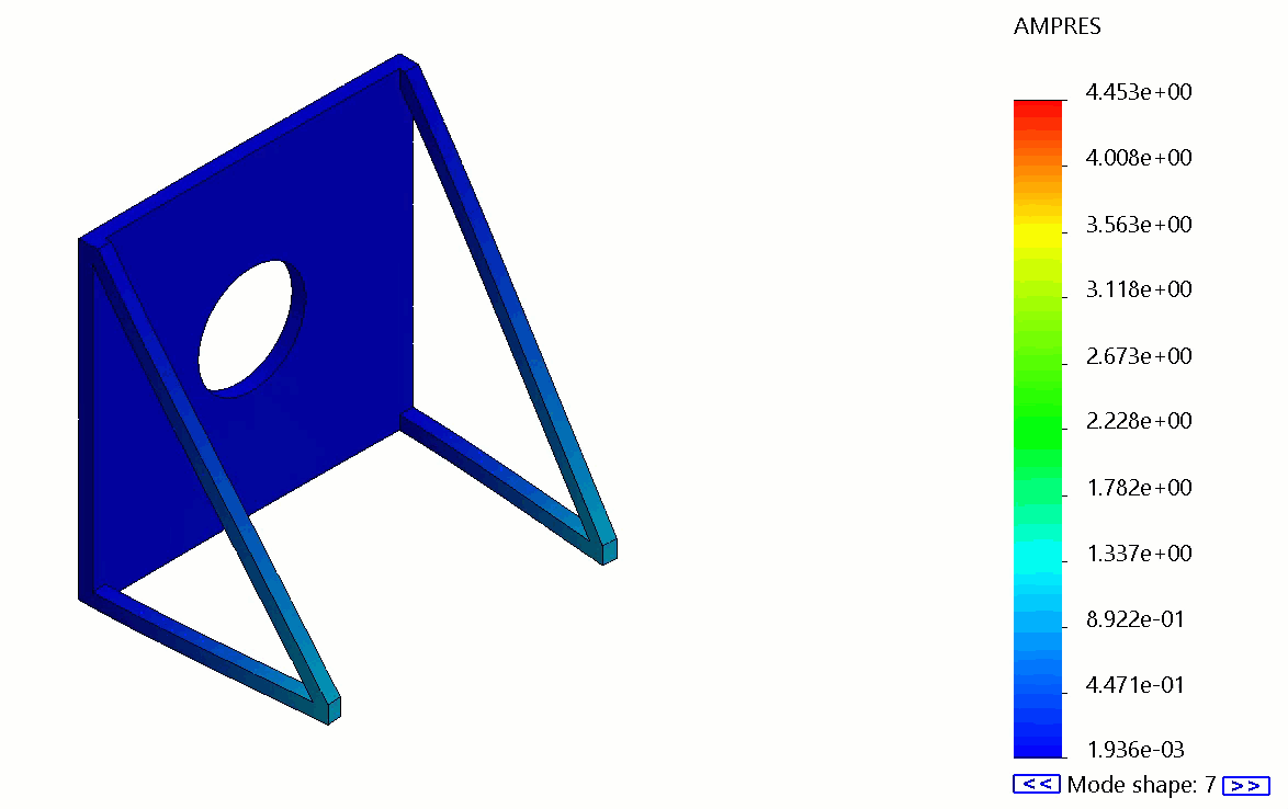 SOLIDWORKS Simulation Frequency Values with No Loads or Supports
