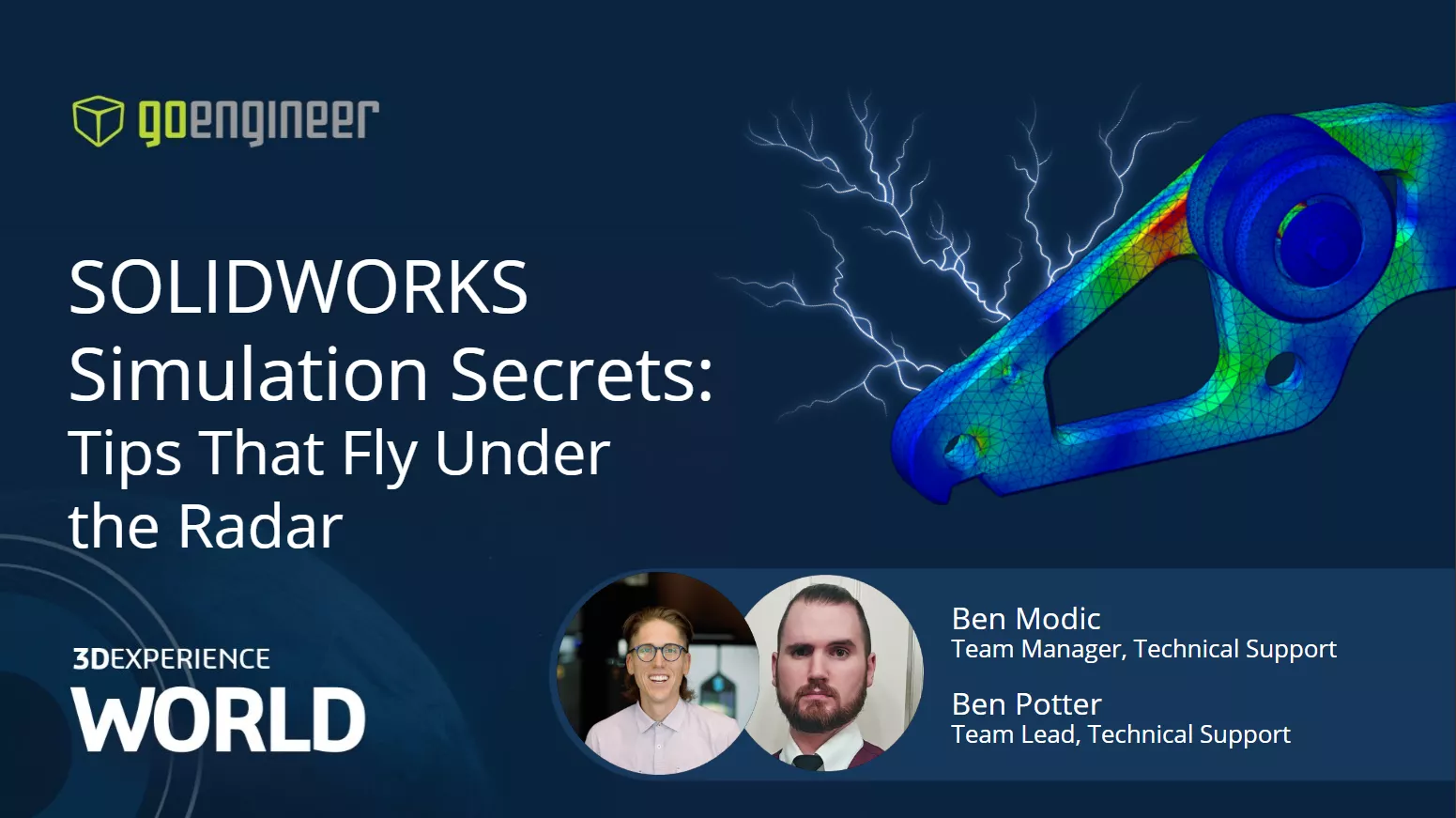 SOLIDWORKS Simulation Secrets that Fly Under the Radar 3DEXPERIENCE World 2025 Presentation 