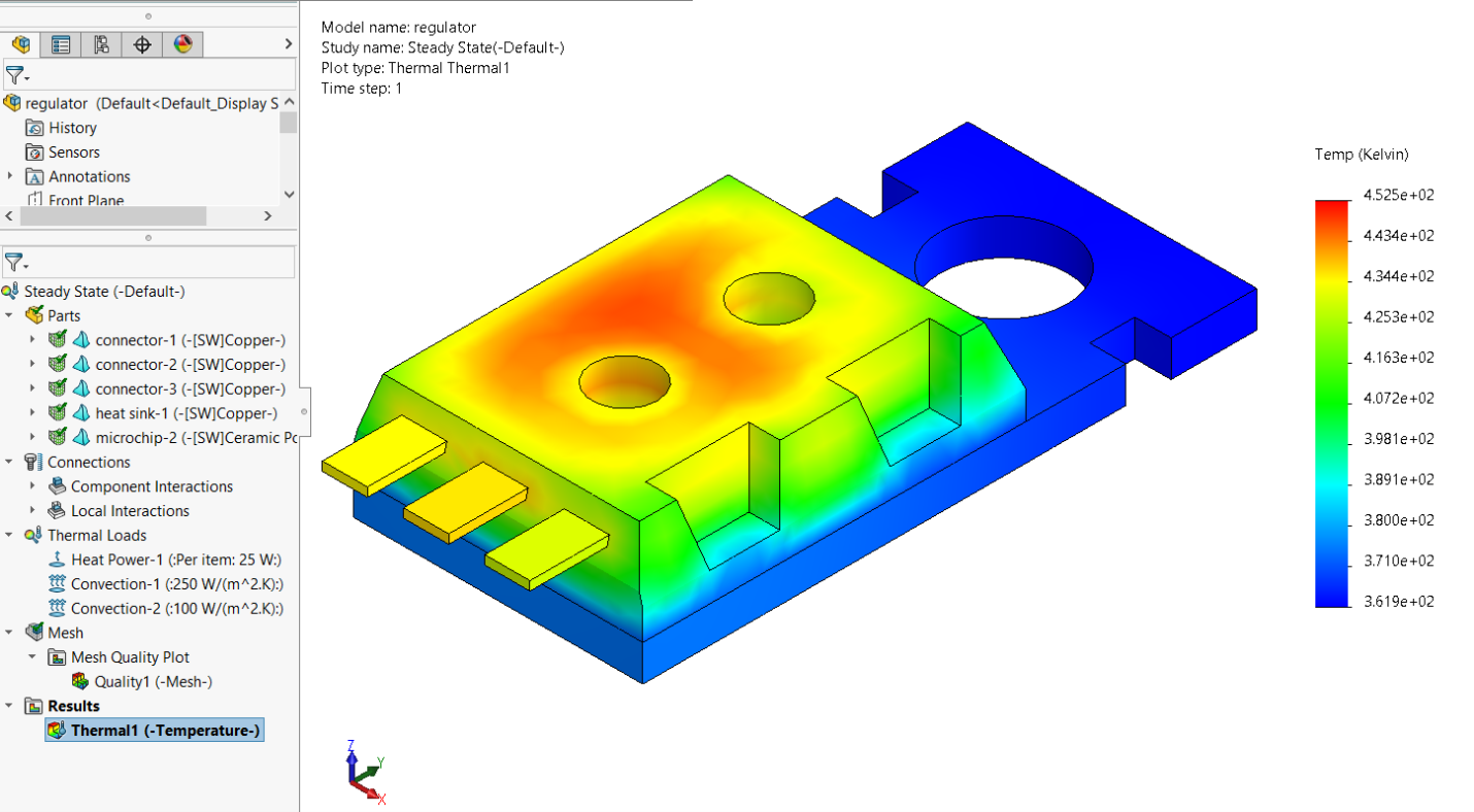 How To Set Up A Thermal Study In SOLIDWORKS Simulation Professional ...