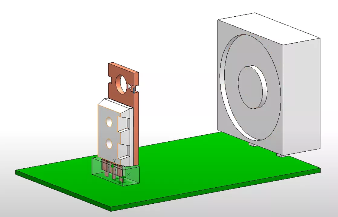 SOLIDWORKS Simulation Thermal Model