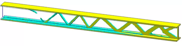 SOLIDWORKS Simulation Variable Amplitude Time History Beam Study