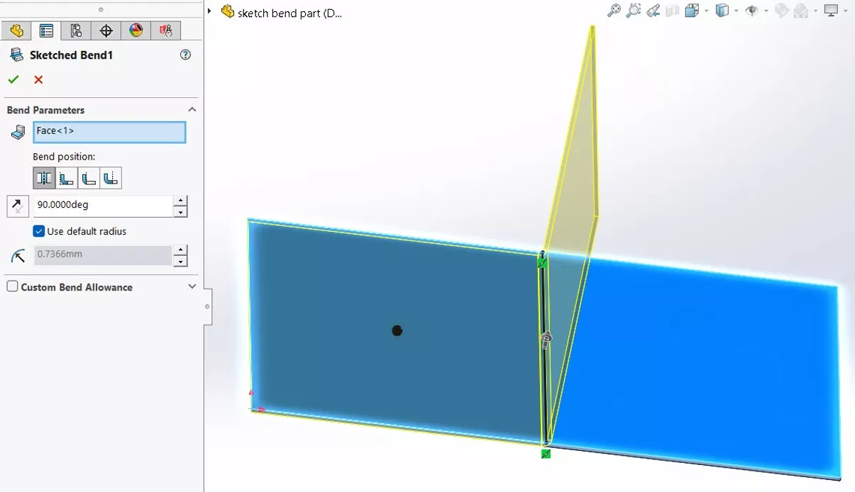 SOLIDWORKS Sketch Bends vs Edge Flanges Tutorial