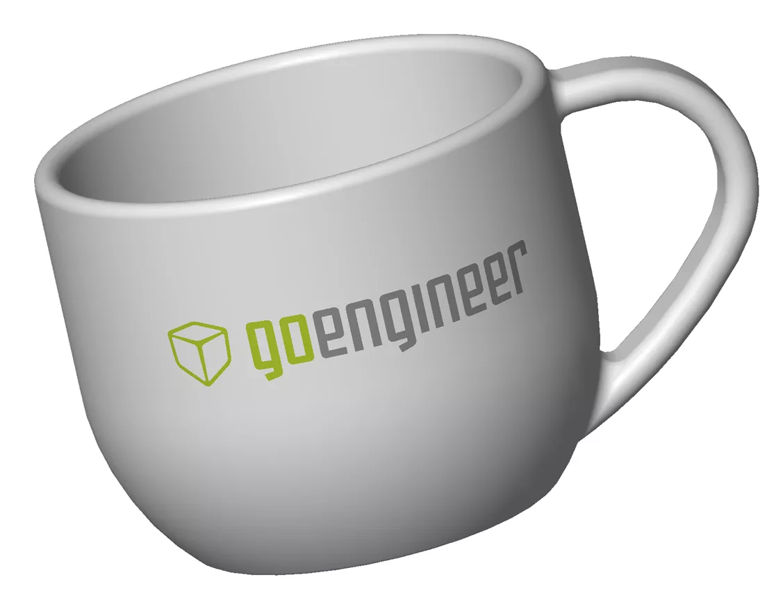 Mug Model Designed in SOLIDWORKS