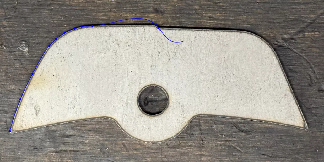 Sketching an Outline of an Image Using SOLIDWORKS Splines