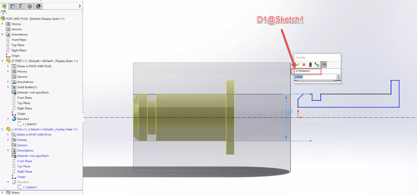 Link Values in SOLIDWORKS 