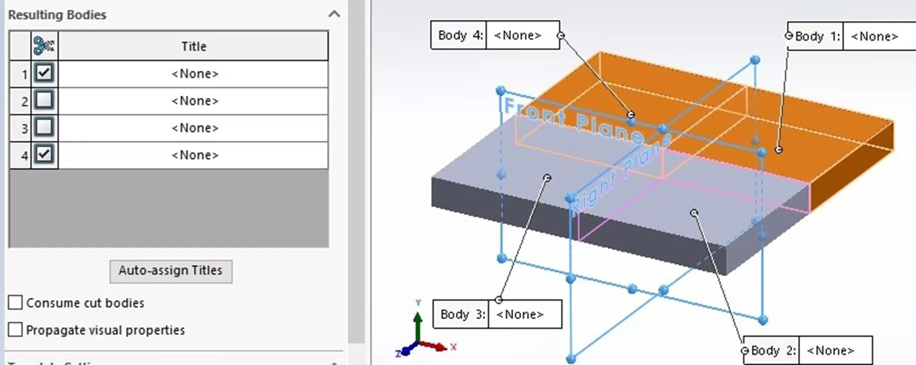 Understanding Resulting Bodies in SOLIDWORKS