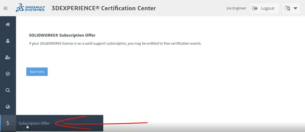 SOLIDWORKS Subscription Offer from 3DEXPERIENCE Center