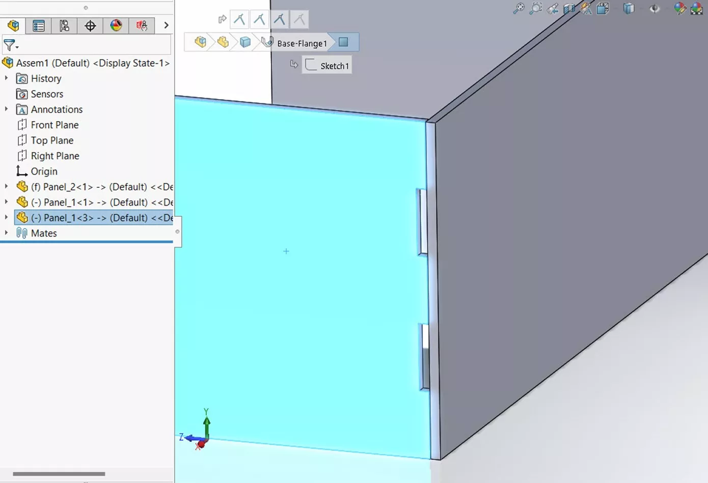  Reusing Tab and Slot Parts in SOLIDWORKS Assemblies