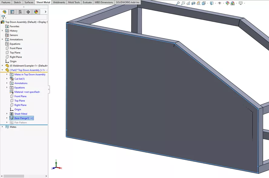 SOLIDWORKS Top-Down Assembly