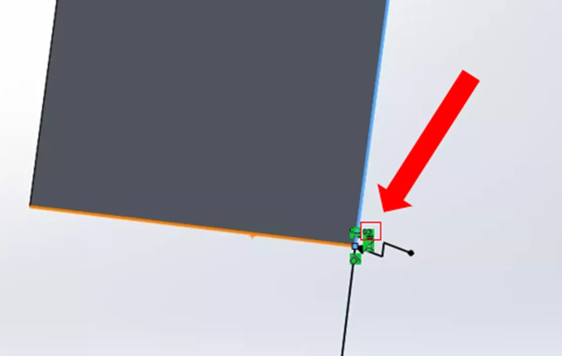 Example of a Torsion Continuity Relation in SOLIDWORKS