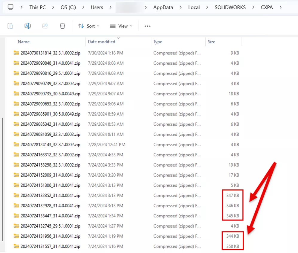 SOLIDWORKS Troubleshooting CXPA Logs