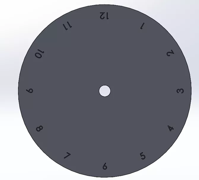 Text on a Dial in SOLIDWORKS 