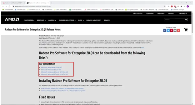 SOLIDWORKS Video Card Testing Site Changes