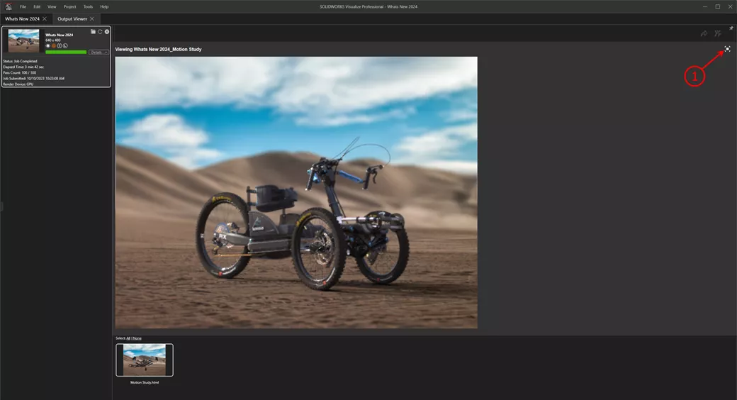 New in SOLIDWORKS Visualize 2024 Importing, Appearances, Interactive