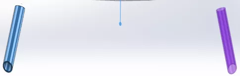 X Mirrored and Flipped, Y Mirrored SOLIDWORKS Example