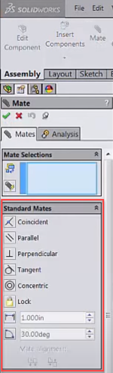 Introduction To SOLIDWORKS Mates: Standard, Advanced, & Mechanical ...