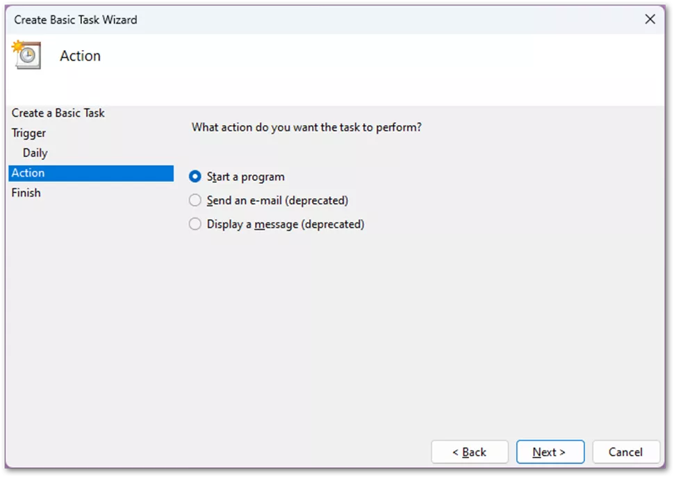 Start a Program SOLIDWORKS PDM Standard Automated SQL Backup Tutorial 