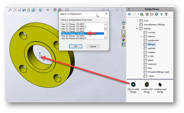 SOLIDWORKS Routing and Fitting Library Add-in Software