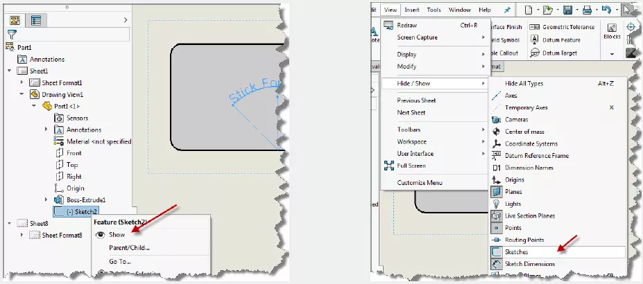 Stick Fonts in SOLIDWORKS Tutorial 