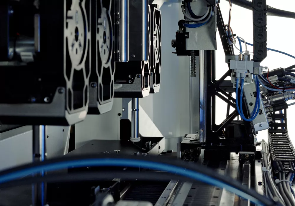The Stratasys F3300 3D Printer offers super precision gantry controls