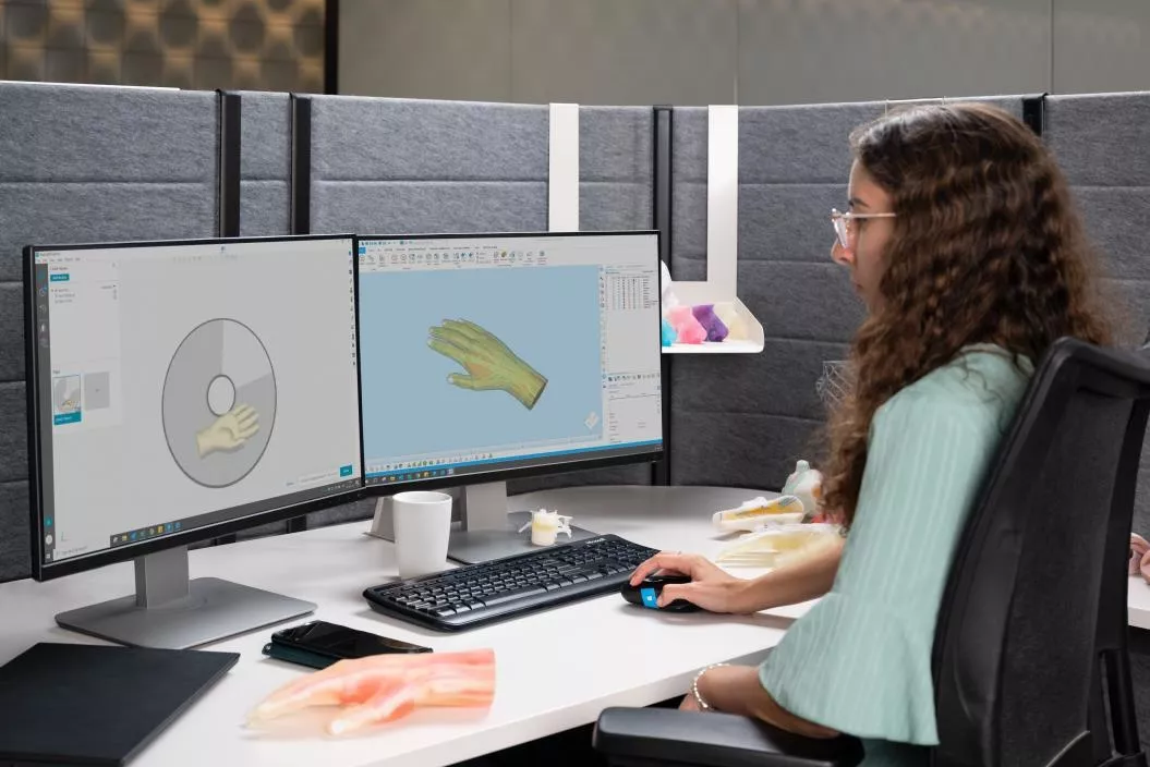 The Stratasys J5 Digital Anatomy 3D Printer produces ultrarealistic models