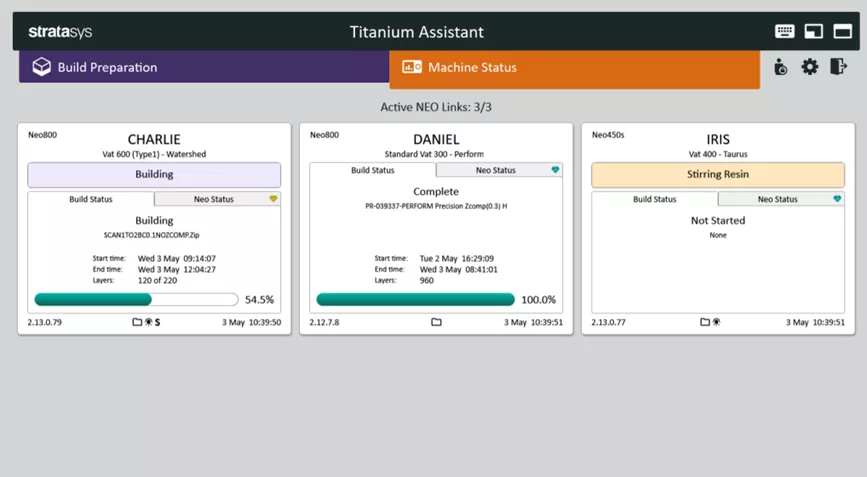 What is Titanium Assistant Stratasys Neo Software