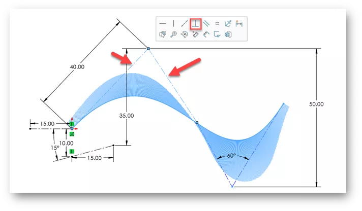 Style Spline Manipulation Techniques SOLIDWORKS Tutorial 