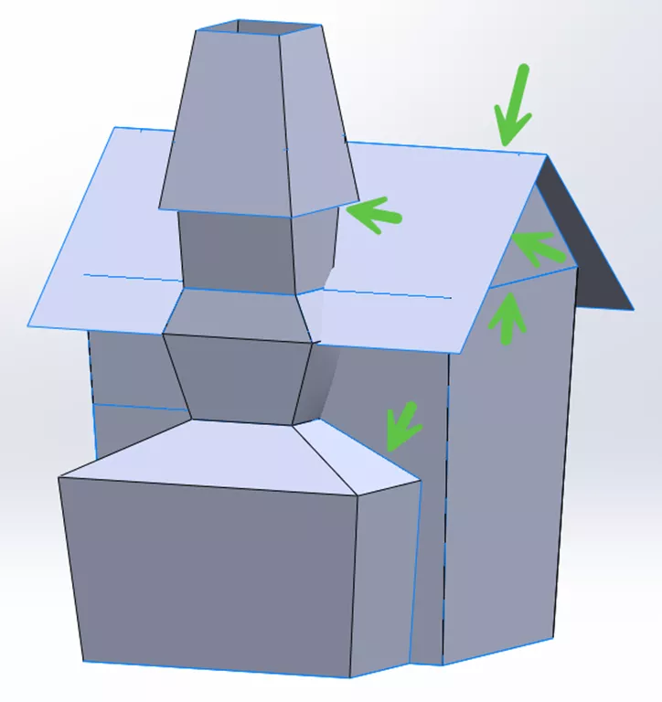 Surface Bodies Evident in SOLIDWORKS 