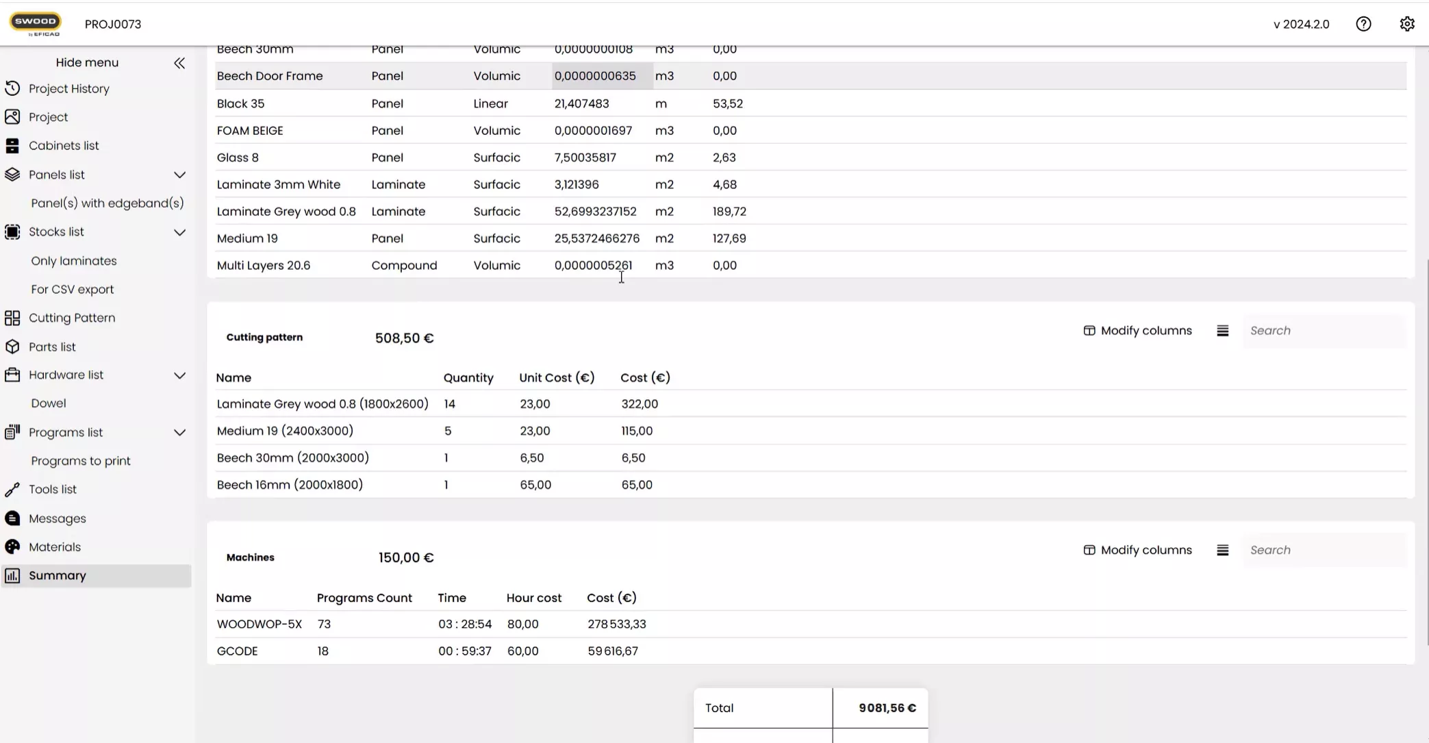 SWOOD Center Centralized Resource Management Feature