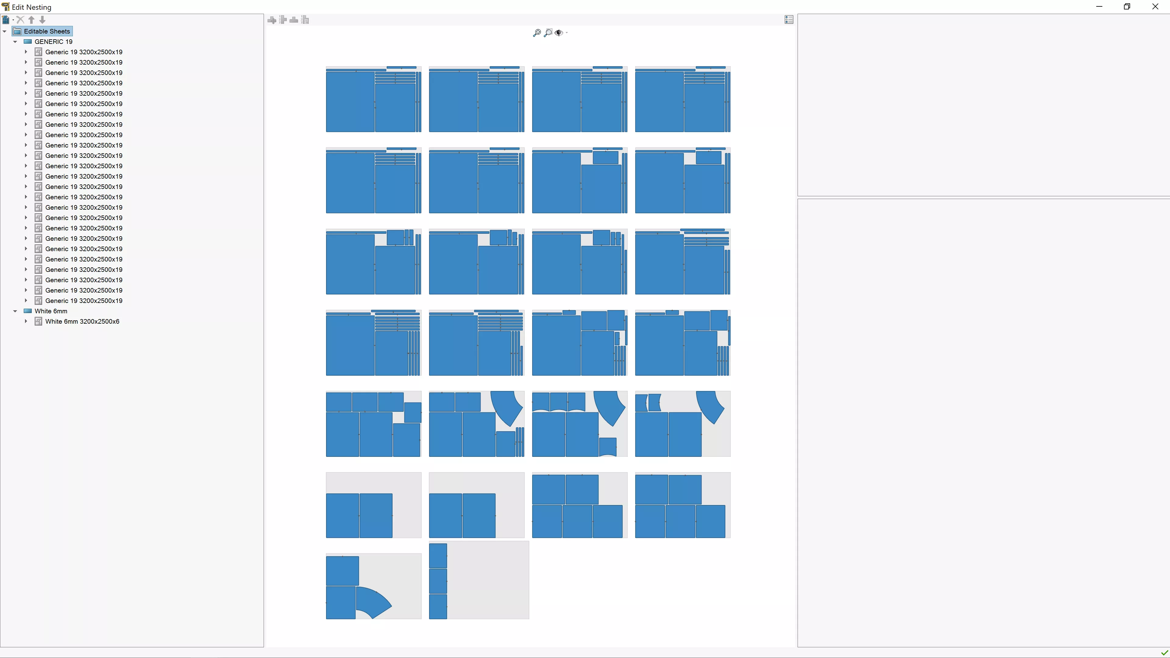 SWOOD Nesting Multi-Sheet Optimization Tool