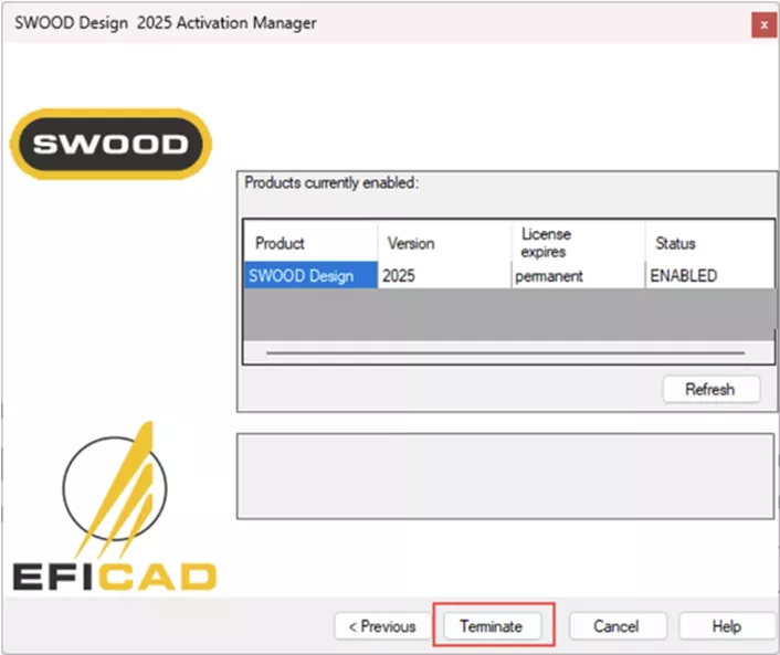 SWOOD Activation for Standalone Licenses