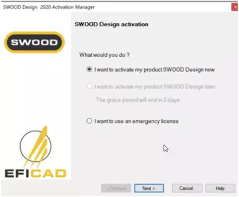 SWOOD Upgrade Activation