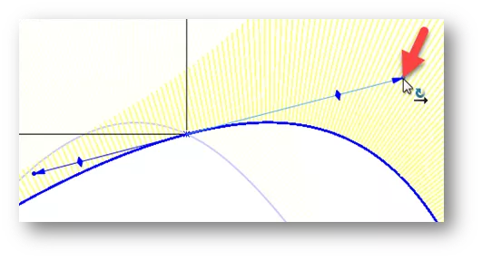 Tangency Angle in SOLIDWORKS 