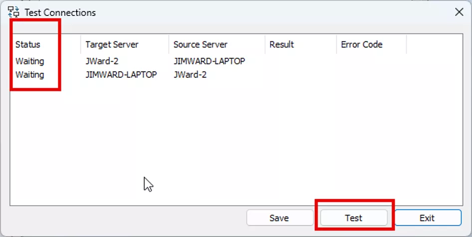 Test Connections in SOLIDWORKS PDM 