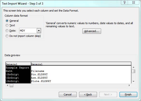 Installing And Using A Report Generator File In SOLIDWORKS Enterprise ...