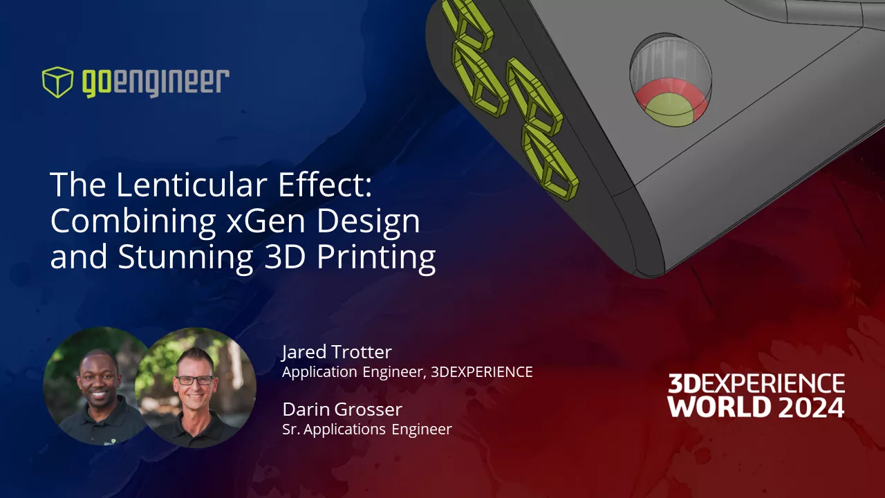 3DEXPERIENCE World 2024: The Lenticular Effect: Combining xGen Design and Stunning 3D Printing