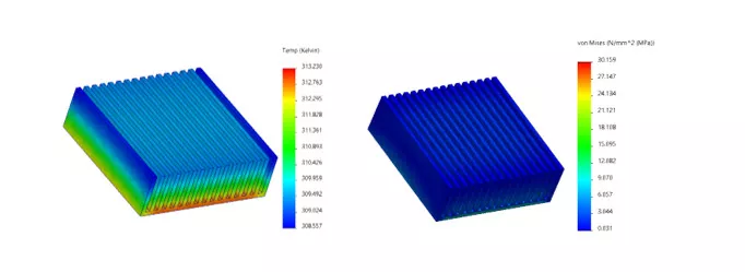 Thermal Analysis Using SOLIDWORKS FEA vs CFD