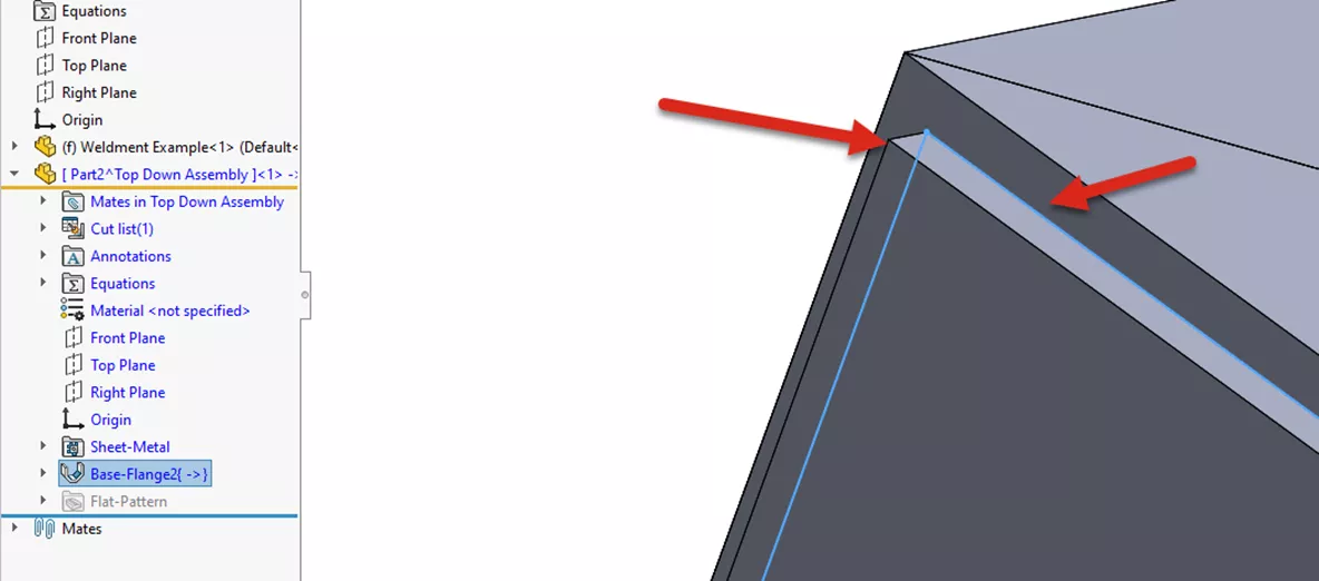 Top-Down Assembly in SOLIDWORKS