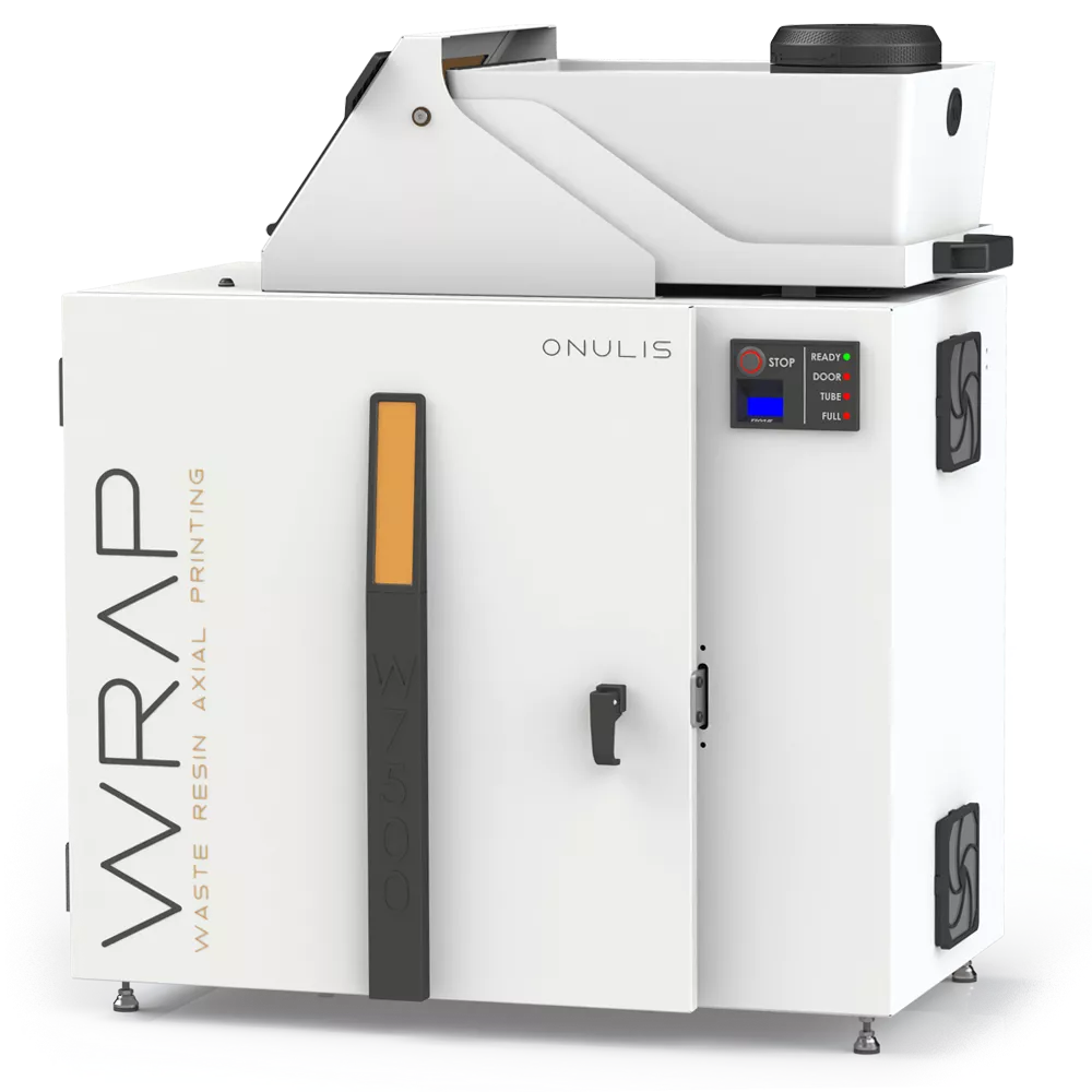 Top Features of the Onulis Wrap W7500 Waste Resin 3D Printer Recycler