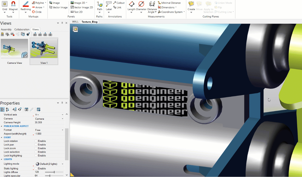 Transparency in SOLIDWORKS Composer
