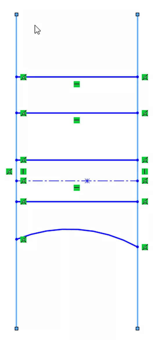 Example of Using the Trim Away Outside Option in SOLIDWORKS 